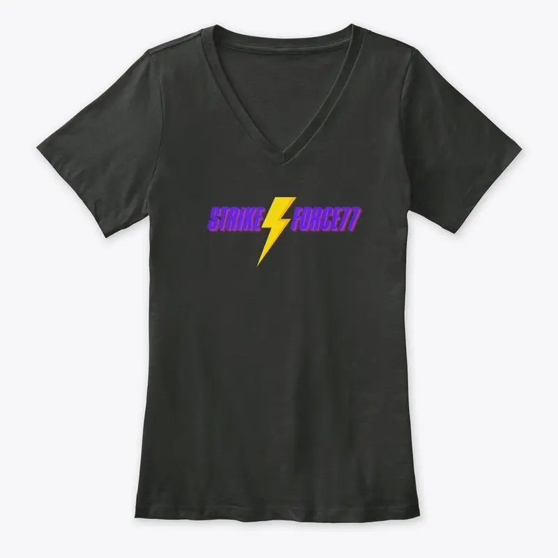 StrikeForce77 Women's Premium V-Neck Tee