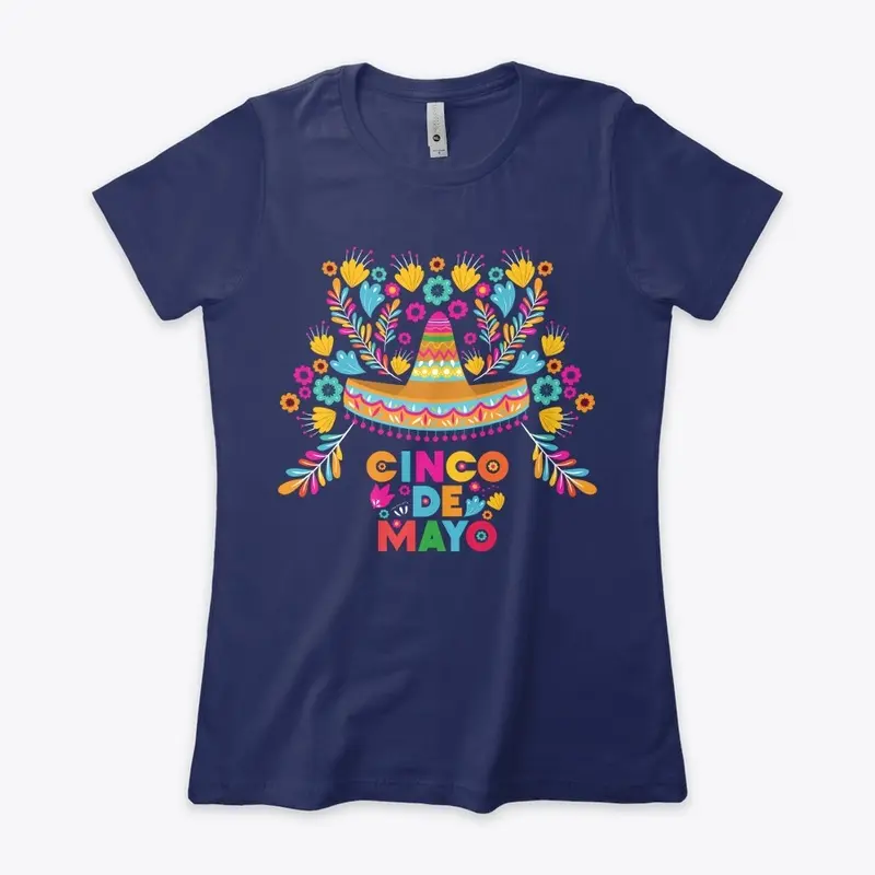 Cinco De Mayo Women's Boyfriend Tee